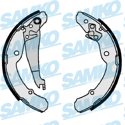 Комплект тормозных колодок - 87300 SAMKO