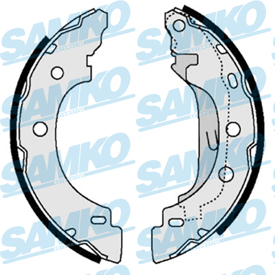 Brake Shoe Set - 87330 SAMKO