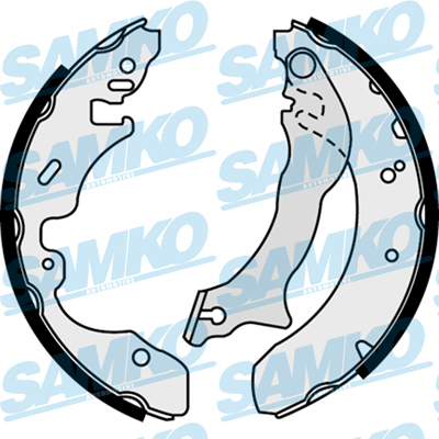 Brake Shoe Set - 87390 SAMKO
