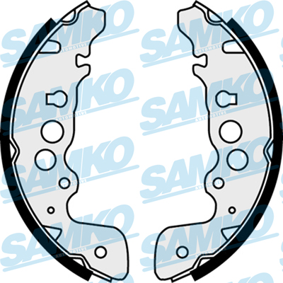 Комплект тормозных колодок - 87470 SAMKO