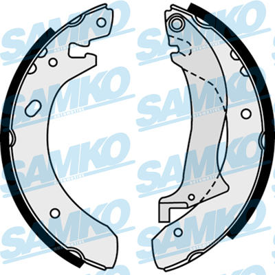 Brake Shoe Set - 87510 SAMKO