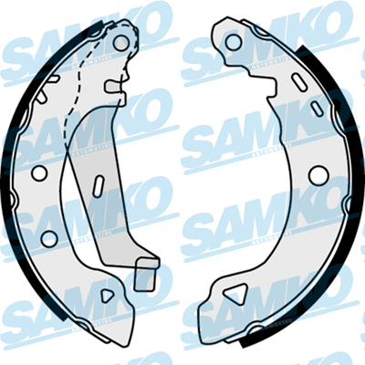 Brake Shoe Set - 87720 SAMKO