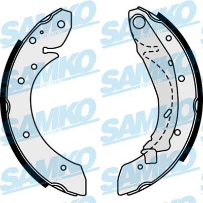 Brake Shoe Set - 87730 SAMKO