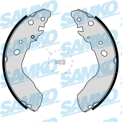 Kit ganasce freno - 87770 SAMKO