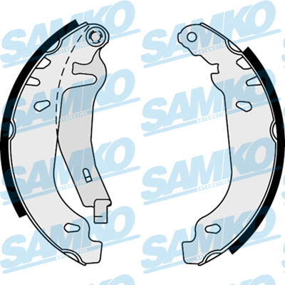 Brake Shoe Set - 87830 SAMKO