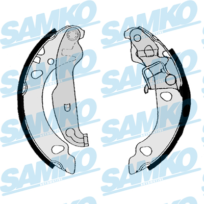 stabdžių trinkelių komplektas - 88190 SAMKO