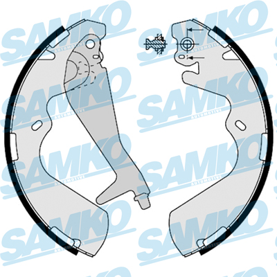 Brake Shoe Set - 88240 SAMKO