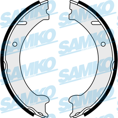 Brake Shoe Set, parking brake - 88250 SAMKO