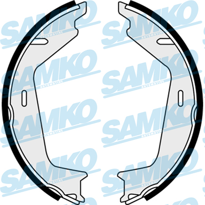 Kit ganasce, Freno stazionamento - 88260 SAMKO