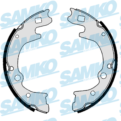 Brake Shoe Set - 88270 SAMKO