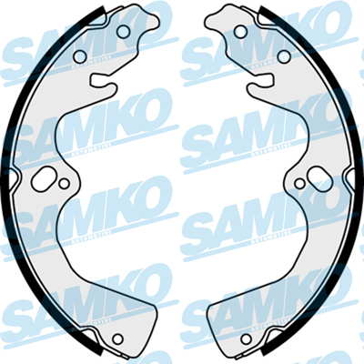Комплект тормозных колодок - 88470 SAMKO