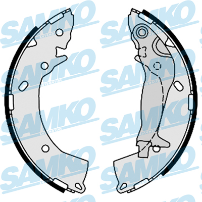 Brake Shoe Set - 88670 SAMKO