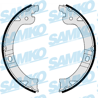 Brake Shoe Set, parking brake - 88950 SAMKO