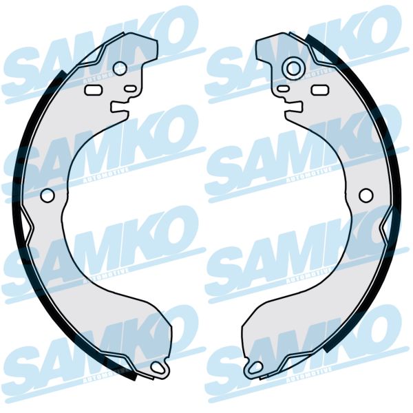 Kit ganasce freno - 89480 SAMKO