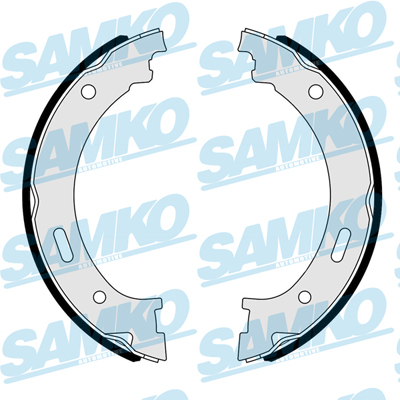 Brake Shoe Set, parking brake - 89530 SAMKO