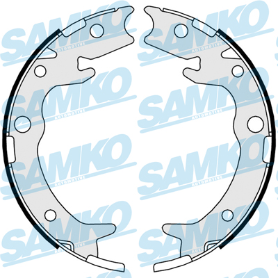 Brake Shoe Set, parking brake - 89790 SAMKO
