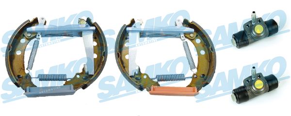 Комплект тормозных колодок - KEG122 SAMKO