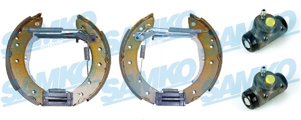 Комплект тормозных колодок - KEG408 SAMKO