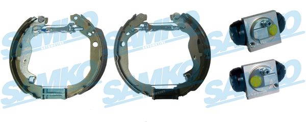 Комплект тормозных колодок - KEG812 SAMKO