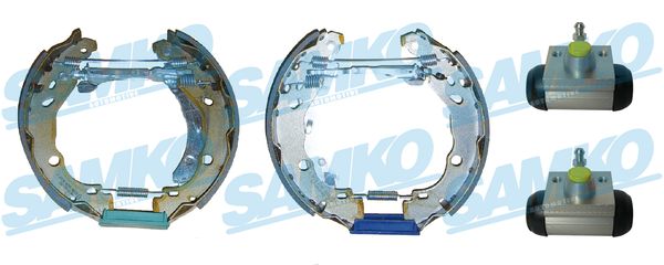 Bremsbackensatz - KEG842 SAMKO
