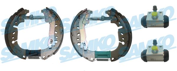 Bremsbackensatz - KEG843 SAMKO