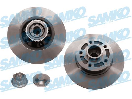 Brake Disc - R1072PRCA SAMKO