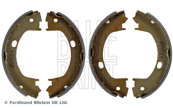 Brake Shoe Set, parking brake - ADA104109 BLUE PRINT