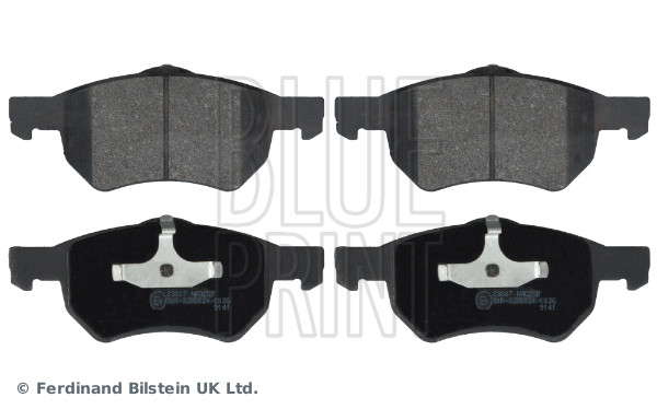 Brake Pad Set, disc brake - ADA104204 BLUE PRINT