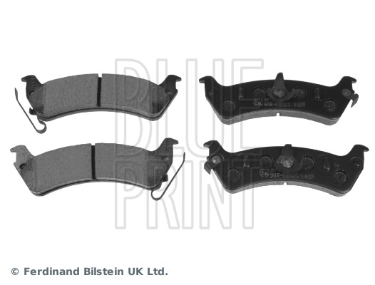 Brake Pad Set, disc brake - ADA104215 BLUE PRINT
