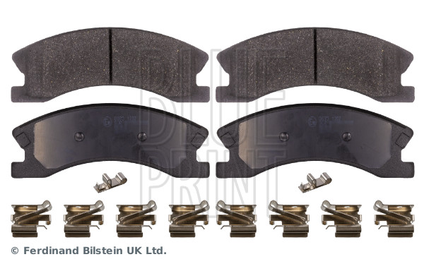 Brake Pad Set, disc brake - ADA104217 BLUE PRINT