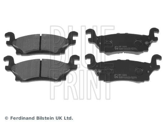Brake Pad Set, disc brake - ADA104222 BLUE PRINT