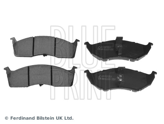 Brake Pad Set, disc brake - ADA104227 BLUE PRINT
