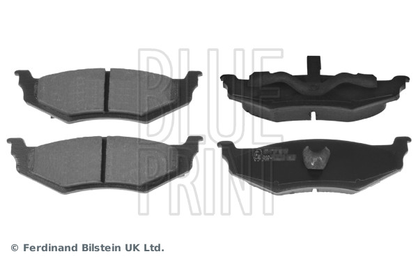Brake Pad Set, disc brake - ADA104236 BLUE PRINT