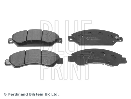 Brake Pad Set, disc brake - ADA104242 BLUE PRINT