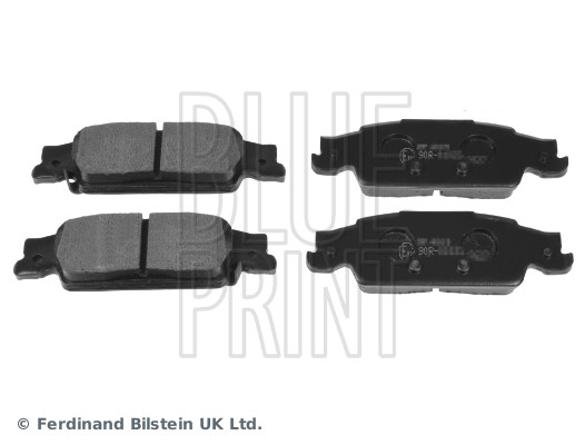 stabdžių trinkelių rinkinys, diskinis stabdys - ADA104250 BLUE PRINT
