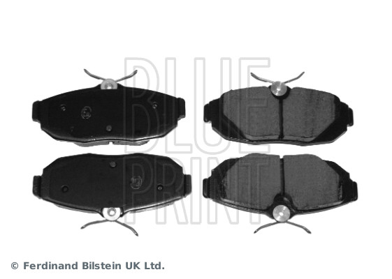 Brake Pad Set, disc brake - ADA104257 BLUE PRINT