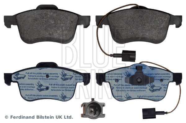 Brake Pad Set, disc brake - ADA104267 BLUE PRINT