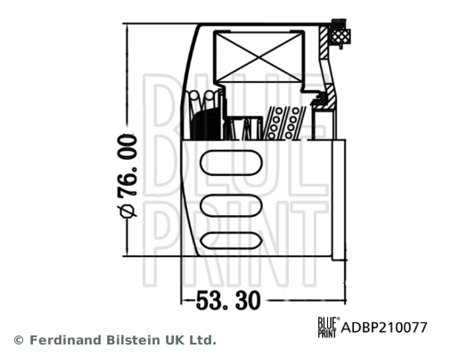 Oil Filter - ADBP210077 BLUE PRINT