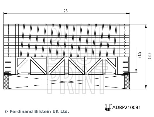 Oil Filter - ADBP210091 BLUE PRINT