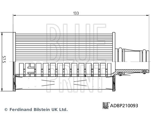 Oil Filter - ADBP210093 BLUE PRINT