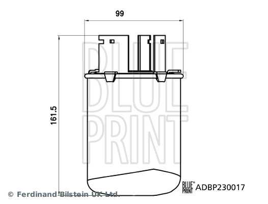 Fuel filter - ADBP230017 BLUE PRINT