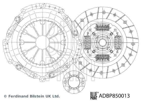 Clutch Kit - ADBP300240 BLUE PRINT
