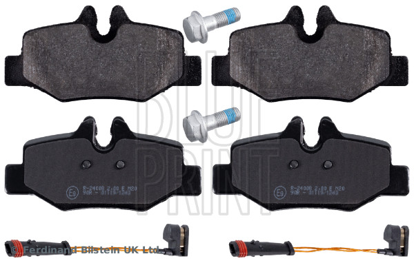 Kit pastiglie freno, Freno a disco - ADBP420000 BLUE PRINT