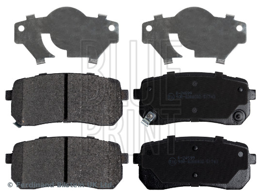 Brake Pad Set, disc brake - ADBP420075 BLUE PRINT