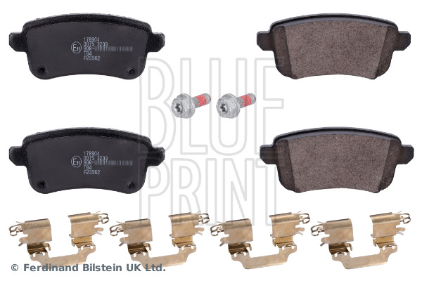 Kit pastiglie freno, Freno a disco - ADBP420093 BLUE PRINT