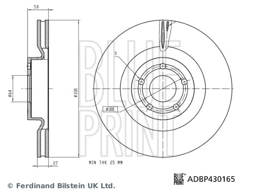 Discofreno - ADBP430165 BLUE PRINT