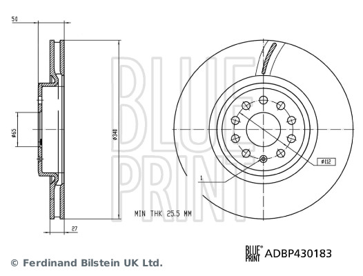 Discofreno - ADBP430183 BLUE PRINT