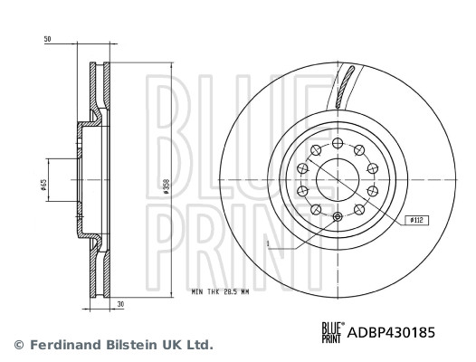 Discofreno - ADBP430185 BLUE PRINT