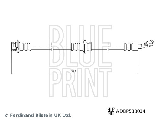 Brake Hose - ADBP530034 BLUE PRINT
