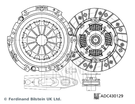 Clutch Kit - ADC430129 BLUE PRINT